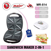ساندویچ ساز ۲ کاره مایر مدل MR-514