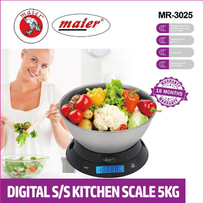 ترازو آشپزخانه مایر مدل Maier MR-3025