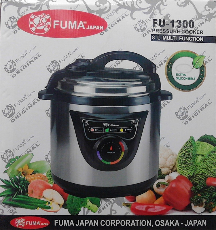 زودپز برقی فوما ۸ لیتر اصلی مدل Fu-1300