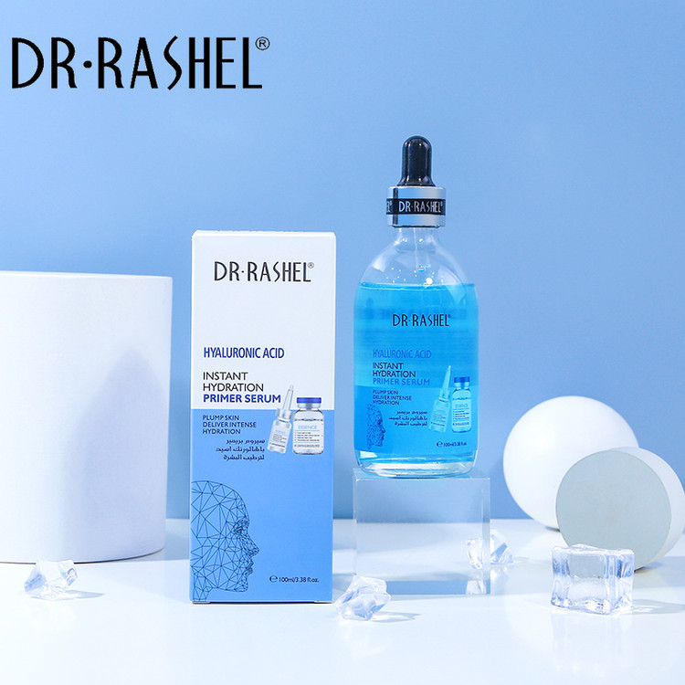 سرم صورت پرایمر آبرسان فوری هیالورونیک اسید دکتر راشل اصل 100mlمدل DRL-1494