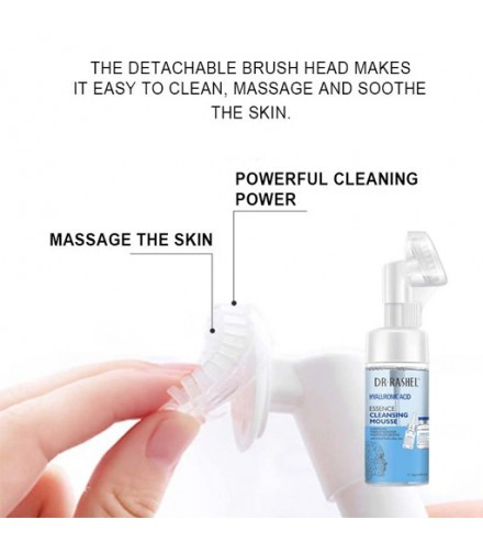 فوم شستشو صورت براش دار هیالورونیک اسید دکتر راشل