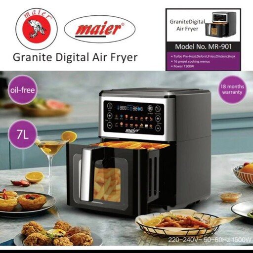 سرخکن بدون روغن مایر ۷لیتر مدلMR:90۱