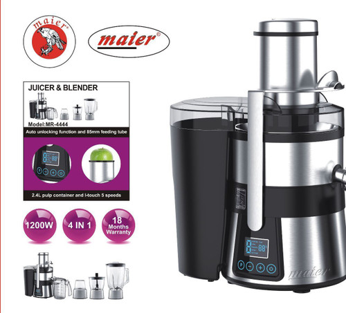 آبمیوه گیری ۴ کاره مایر مدل MR-4444