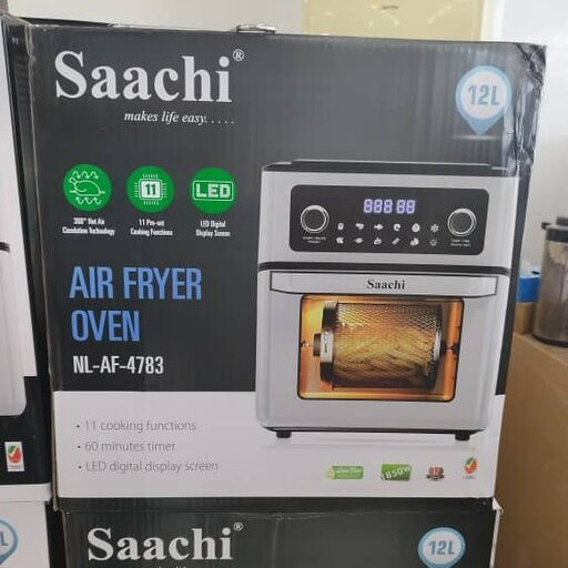 سرخ کن بدون روغن ساچی (آون توستر) ۱۲ لیتر مدل SAACHI NL-AF-4783