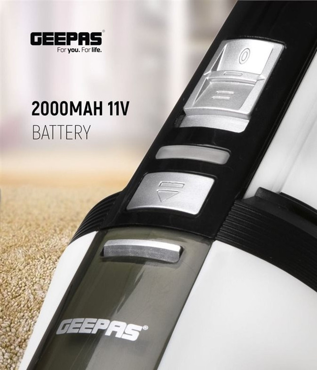 جارو شارژی دسته کوتاه جیپاس مدل GVC19015