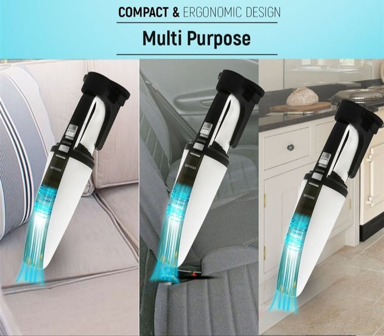 جارو شارژی دسته کوتاه جیپاس مدل GVC19015