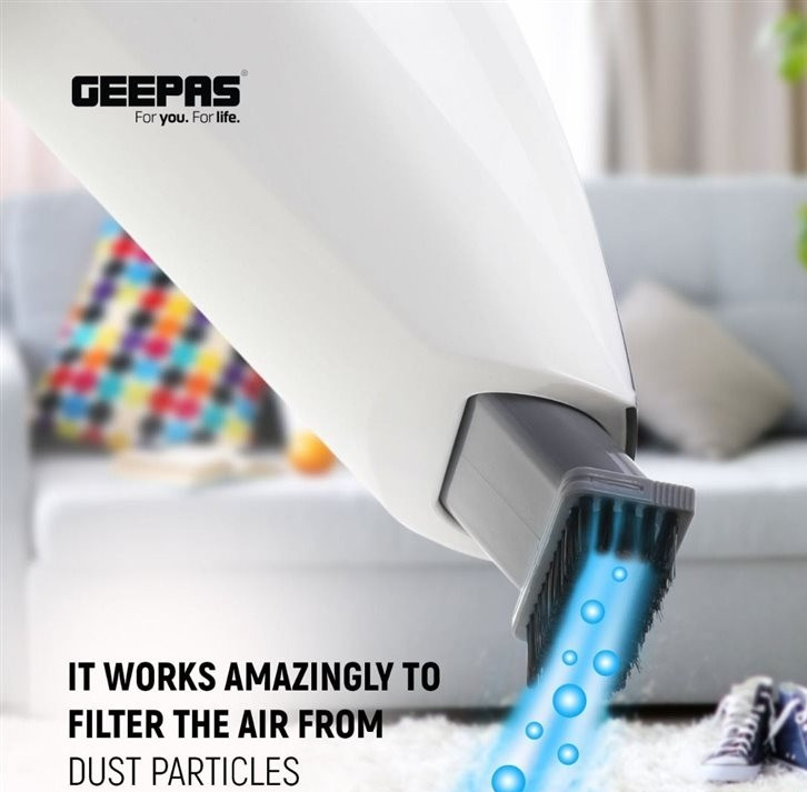 جارو شارژی دسته کوتاه جیپاس مدل GVC19015