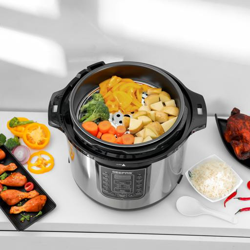 زودپز برقی ۱۲ لیتر جیپاس مدل 35030