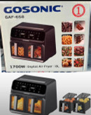 سرخ کن بدون روغن دوقلو گوسونیک مدل GAF-658