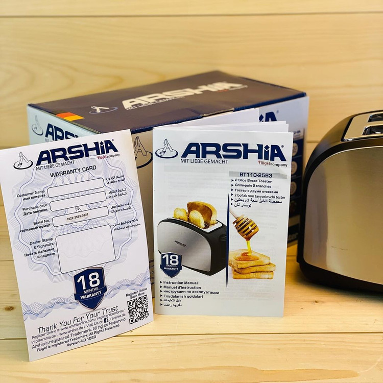 توستر نان عرشیا آلمان مدل BT110-2563
