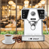 اسپرسو ساز عرشیا تمام استیل ۲۰ بار مدل EM118-2746