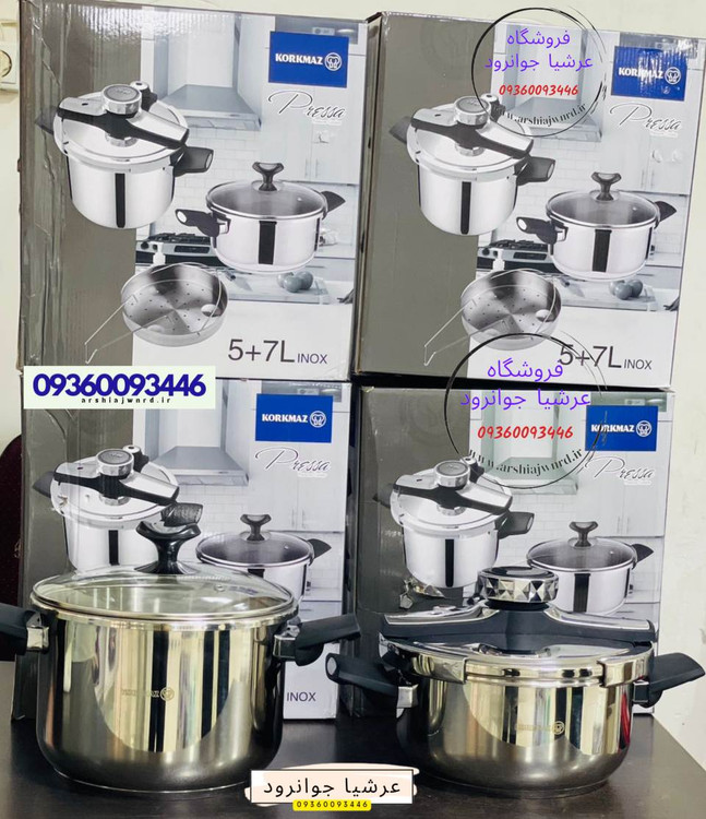 زودپز دوقلو کرکماز ۵ و ۷ لیتر