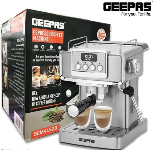 اسپرسوساز جیپاس 20 بار 1850 وات مدل GCM41520