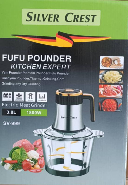 خردکن سیلور کرست ۳.۸ لیتر ۱۸۰۰ وات ۶ تیغه طلایی مدل SV-999