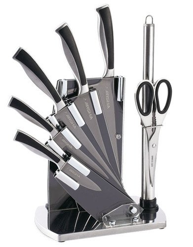 سرویس چاقو تیتانیوم عرشیا آلمان ۸تیکه مدل K270-1410