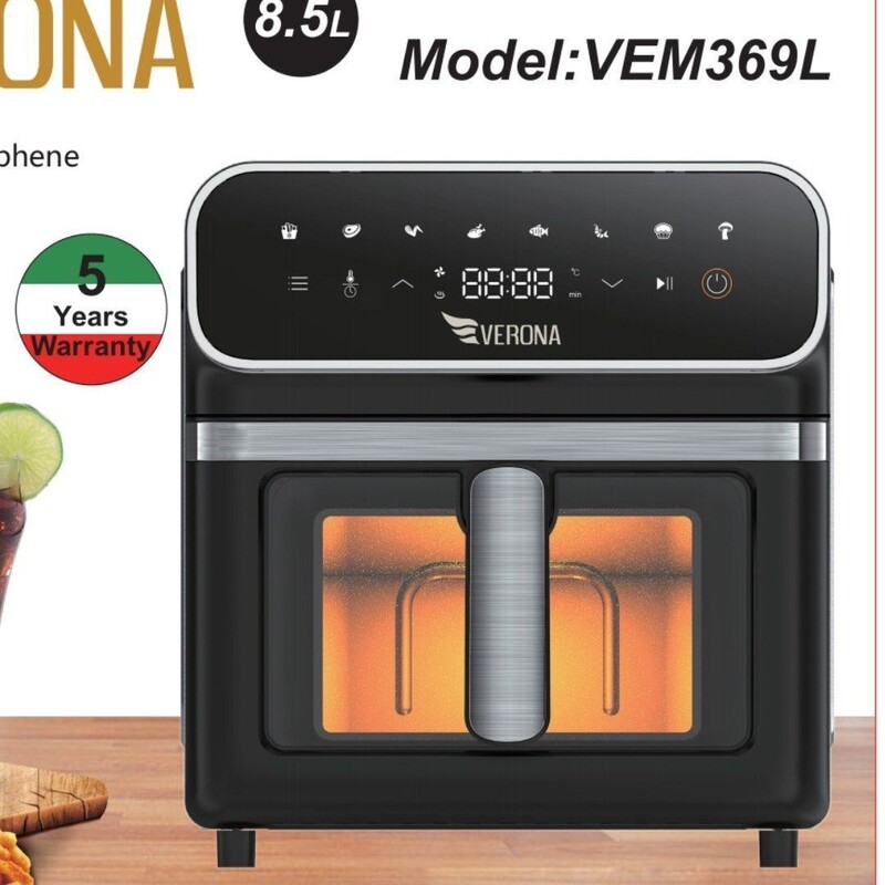 سرخکن 8.5لیتری ایتالیایی ورونا مدل VEM369L