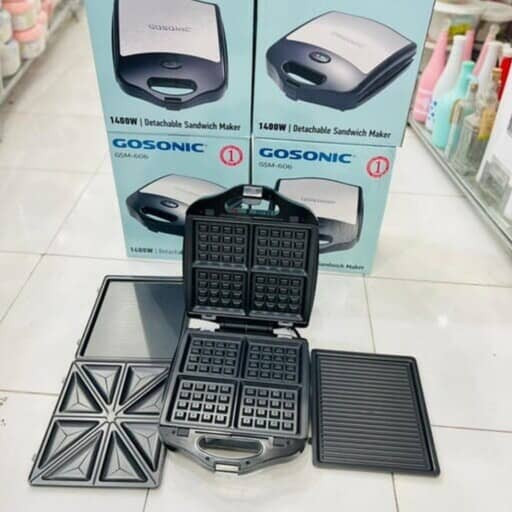 ساندویچ ساز سه کاره گوسونیک مدل GSM-706