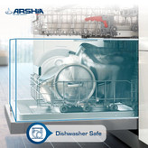 سرویس قابلمه کف لیزری 9تکه عرشیا مدلSS050-3543