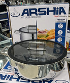 ماهیتابه دوسته ۳۰سانت کف لیزری عرشیا مدلSS050-3342