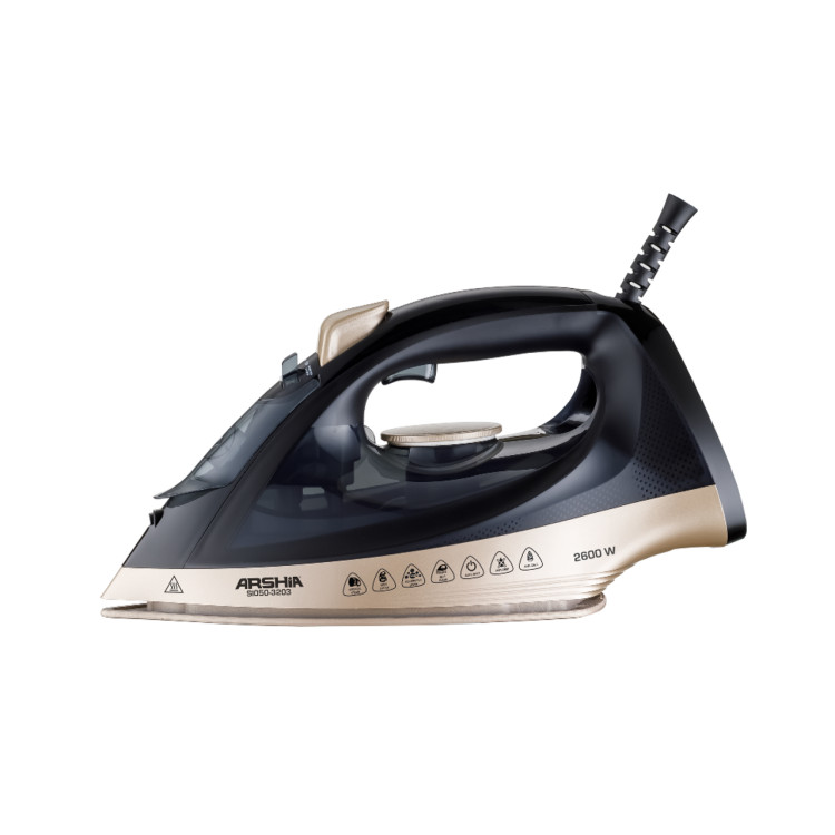 اتو بخار عرشیا مشکی طلایی 3203