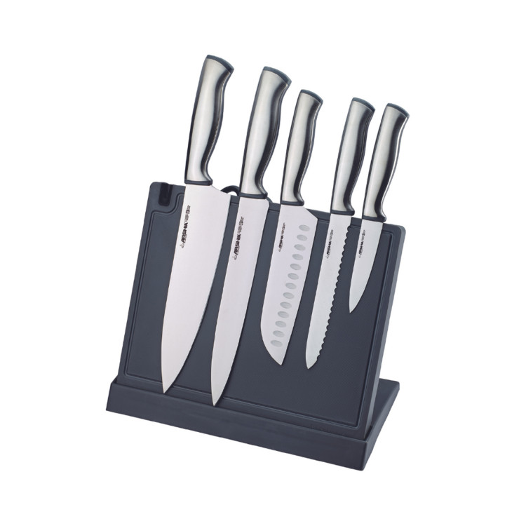 سرویس چاقوی 8 پارچه اهنربایی عرشیا مدل 3187