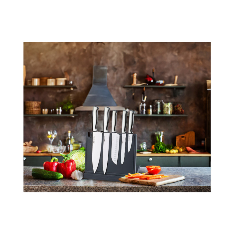 سرویس چاقوی 8 پارچه اهنربایی عرشیا مدل 3187