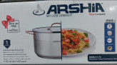 سرویس قابلمه 9پارچه استیل عرشیا مدلSS064-3175