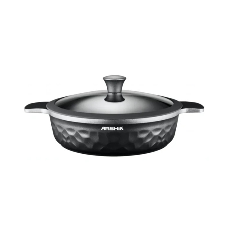 ماهیتابه عرشیا با درب دو دسته، سایز 28 سانتیمتر CO110-3158