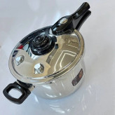 زودپز روگازی استیل دسته بلند 22 سانتی عرشیا مدل PR128-3137