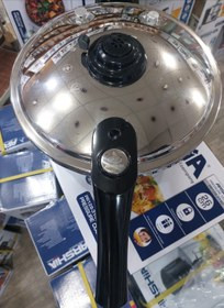 زودپز روگازی استیل دسته بلند 20 سانتی عرشیا مدلPR128-3136