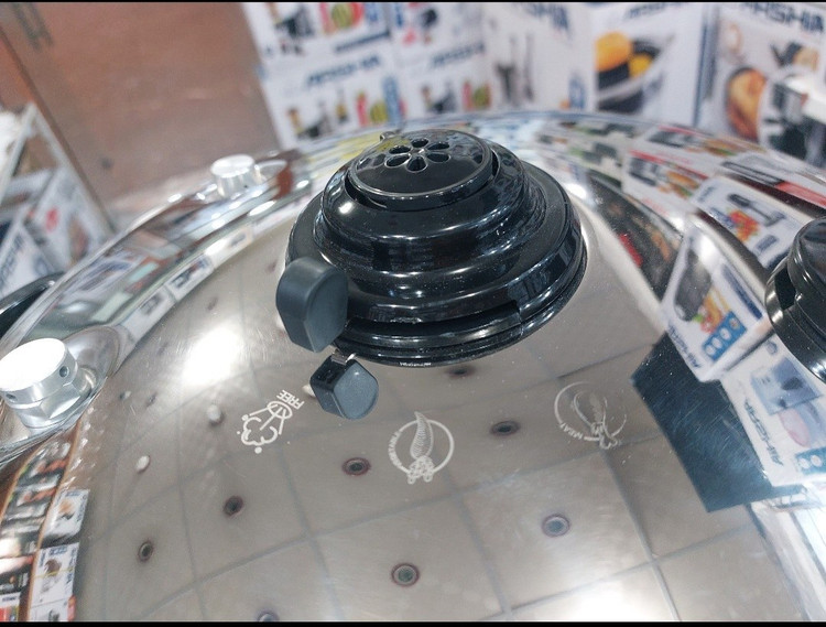 زودپز روگازی استیل دسته بلند 20 سانتی عرشیا مدلPR128-3136