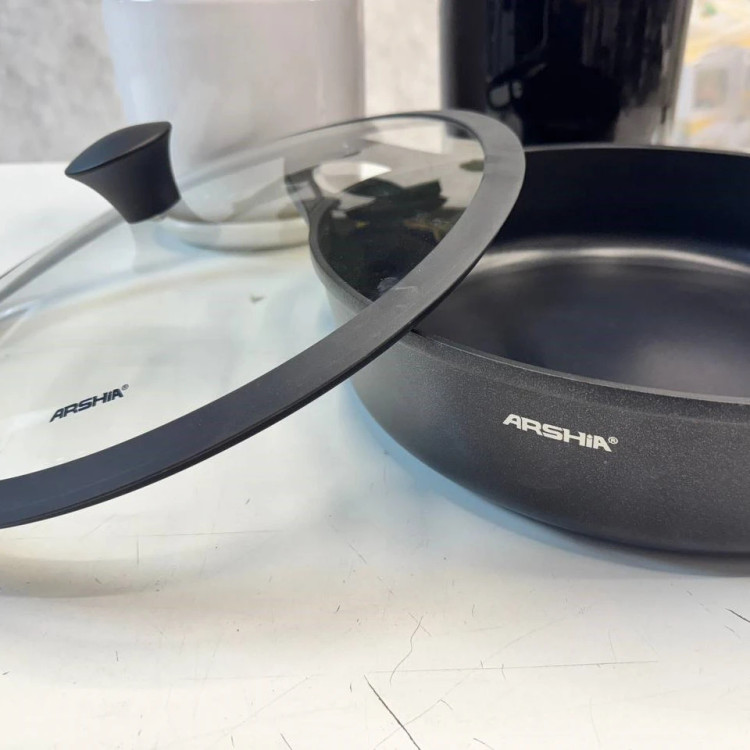 ماهیتابه دو دسته 36سانت چدن عرشیا مدلCO498-3119