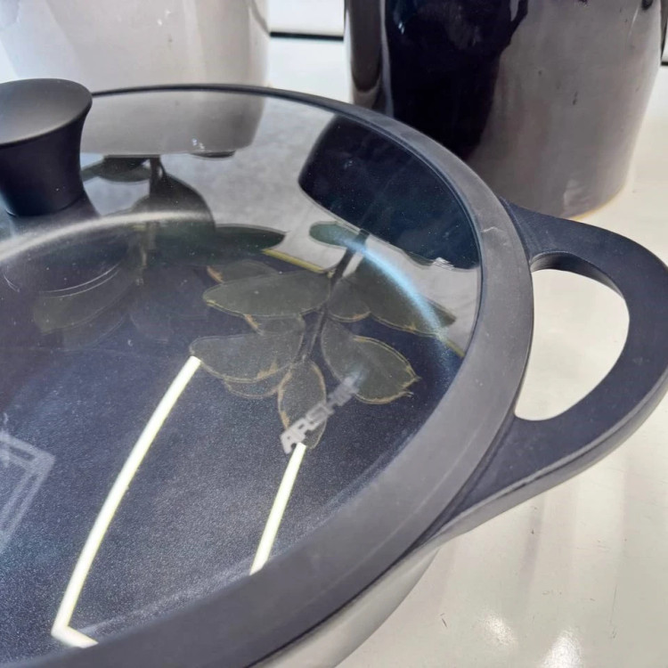 ماهیتابه دو دسته 32سانت چدن عرشیا مدلCO498-3118