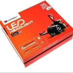 هدلایت دو رنگ کانپکس مدل ۳S Pro پایه H4 زردآفتابی