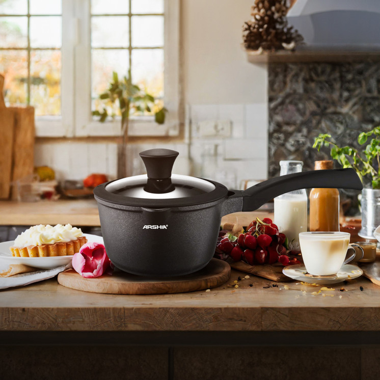 شیرجوش چدن 16سانت عرشیا مدلCO498-3112