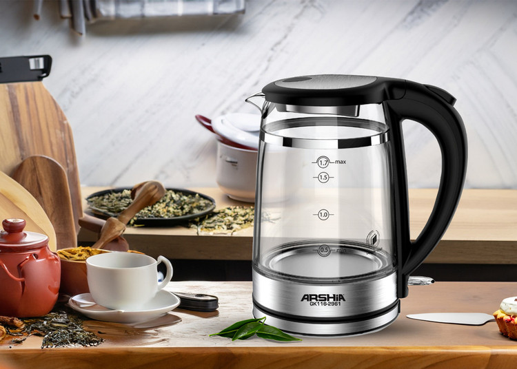 کتری برقی پیرکس دوجداره عرشیا مدلGK116-2961