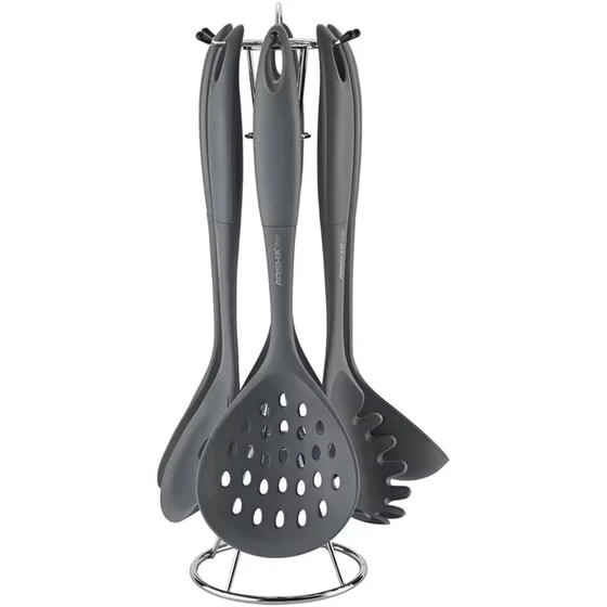 ست کفگیر و ملاقه سیلسکونی 7تکه عرشیا مدلUL135-3006