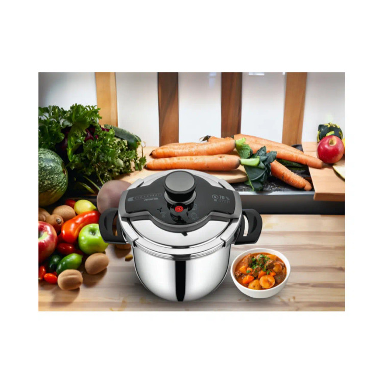 زودپز استیل عرشیا ۵ لیتری خاکستری مدل PR116-2995