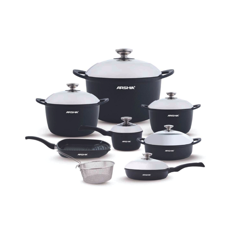 سرویس قابلمه ۱۴ پارچه عرشیا مدل دایکاست CO395-2985