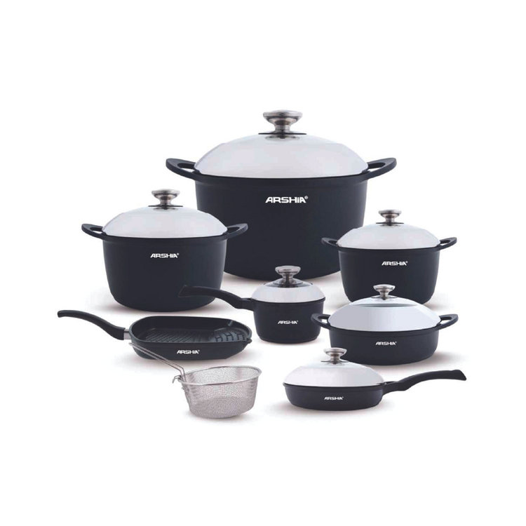 سرویس قابلمه ۱۴ پارچه عرشیا مدل دایکاست CO395-2985