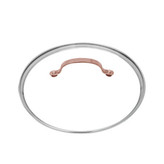 ماهی تابه تک دسته ۲۸سانت استیل دسته مسی مدل SS014-2979