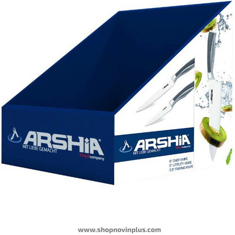 چاقوی عرشیا 3عدد (تیغه فولادی ) مدل KS270-2915