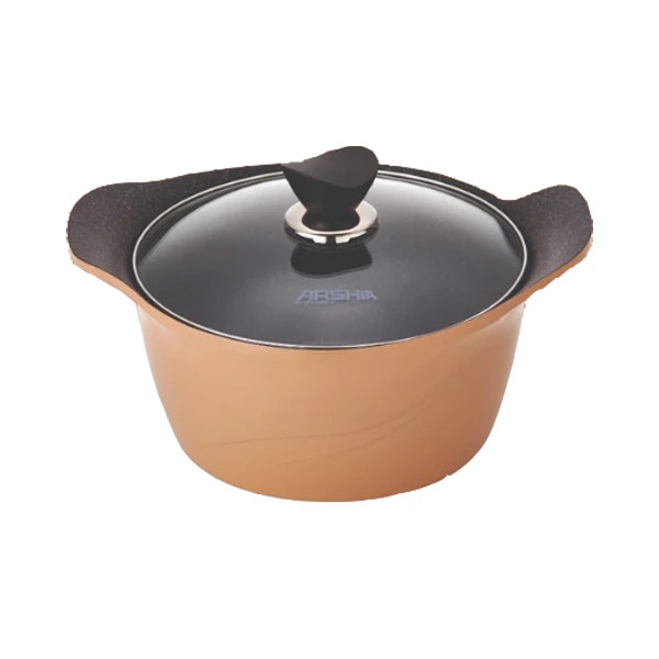 سرویس قابلمه گرانیت 10 پارچه کره ای عرشیا مدل CO612-2900