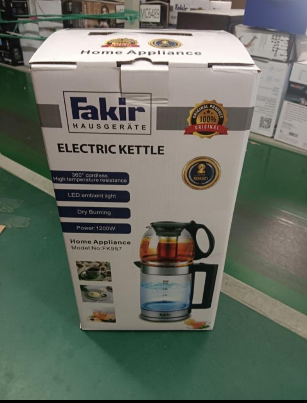 چای ساز روهمی فکیر مدل FK957