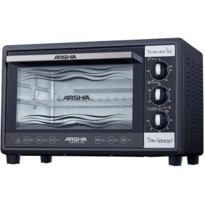 توستر35لیتری عرشیا مشکی مدل TO612-2769