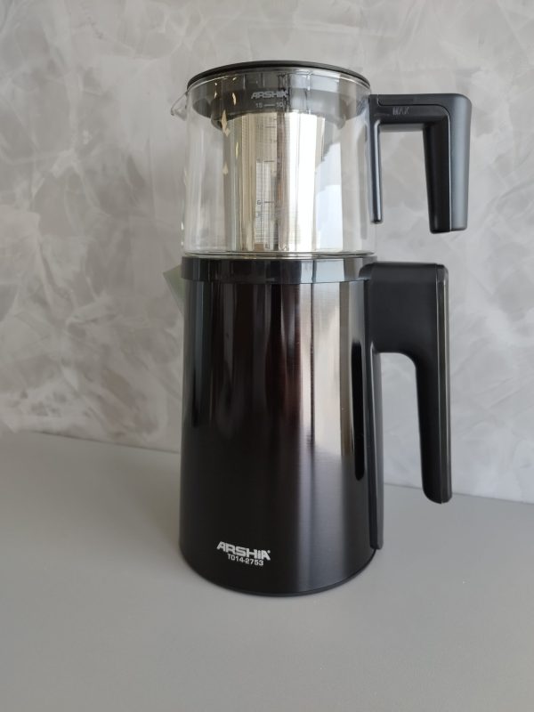 چای ساز استیل روهم عرشیا (لمسی داخل استیل)مدل T014-2753