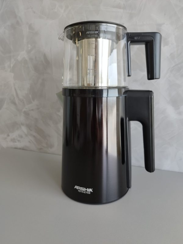 چای ساز استیل روهم عرشیا (لمسی داخل استیل)مدل T014-2753