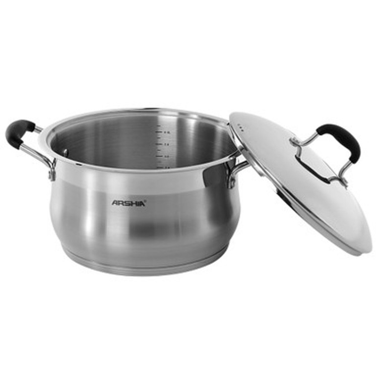 قابلمه استیل عرشیا پریمیوم ۳۶ سانتیمتری SS014-2965