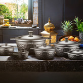 سرویس قابلمه ۱۲ پارچه عرشیا مدل الماس سبز CO110-2971