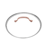 قابلمه تکی ۲۸سانت استیل دسته مسی مدلSS014-2977